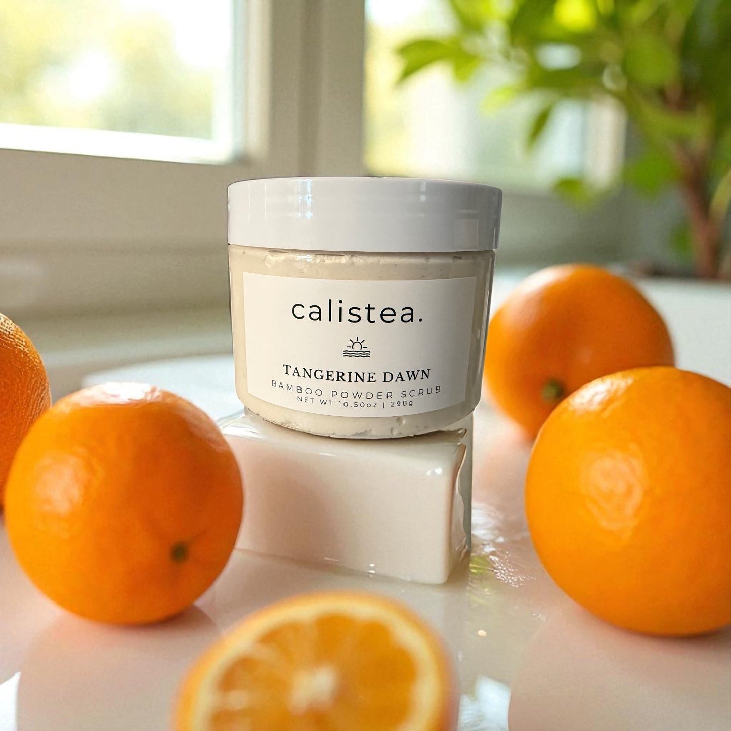 Shed — Bamboo Powder Scrub - CalisteaTangerine Dawn