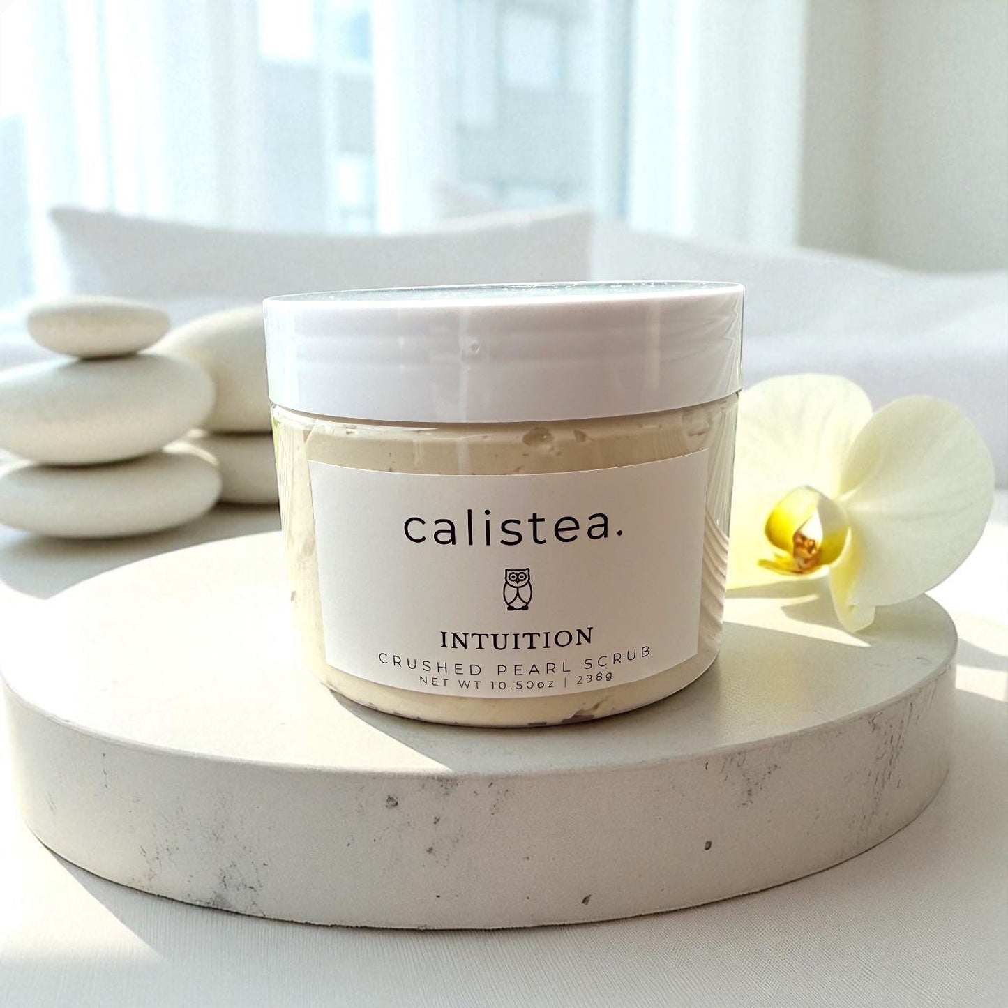 Shed — Crushed Pearl Scrub - CalisteaIntuition