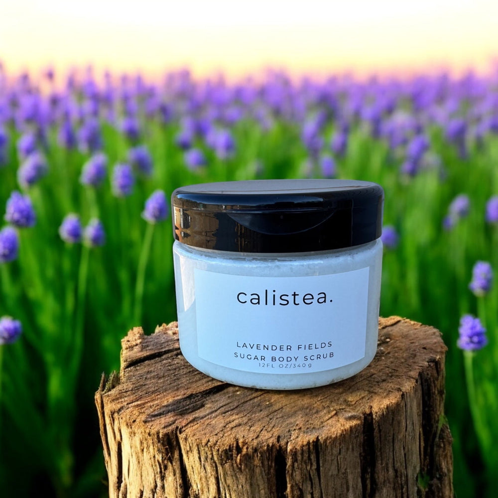 
                  
                    Cane Sugar Body Scrub - CalisteaLavender Fields
                  
                